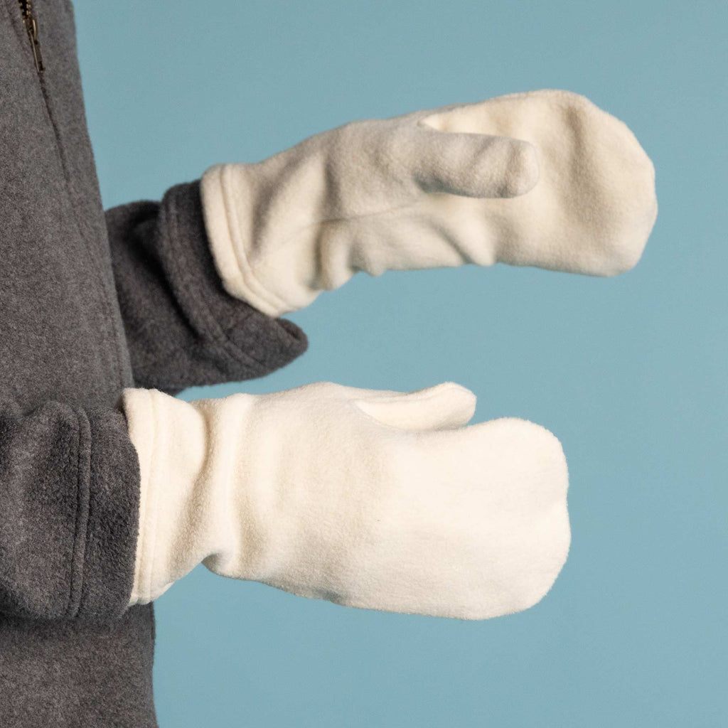 warm organic cotton gloves
