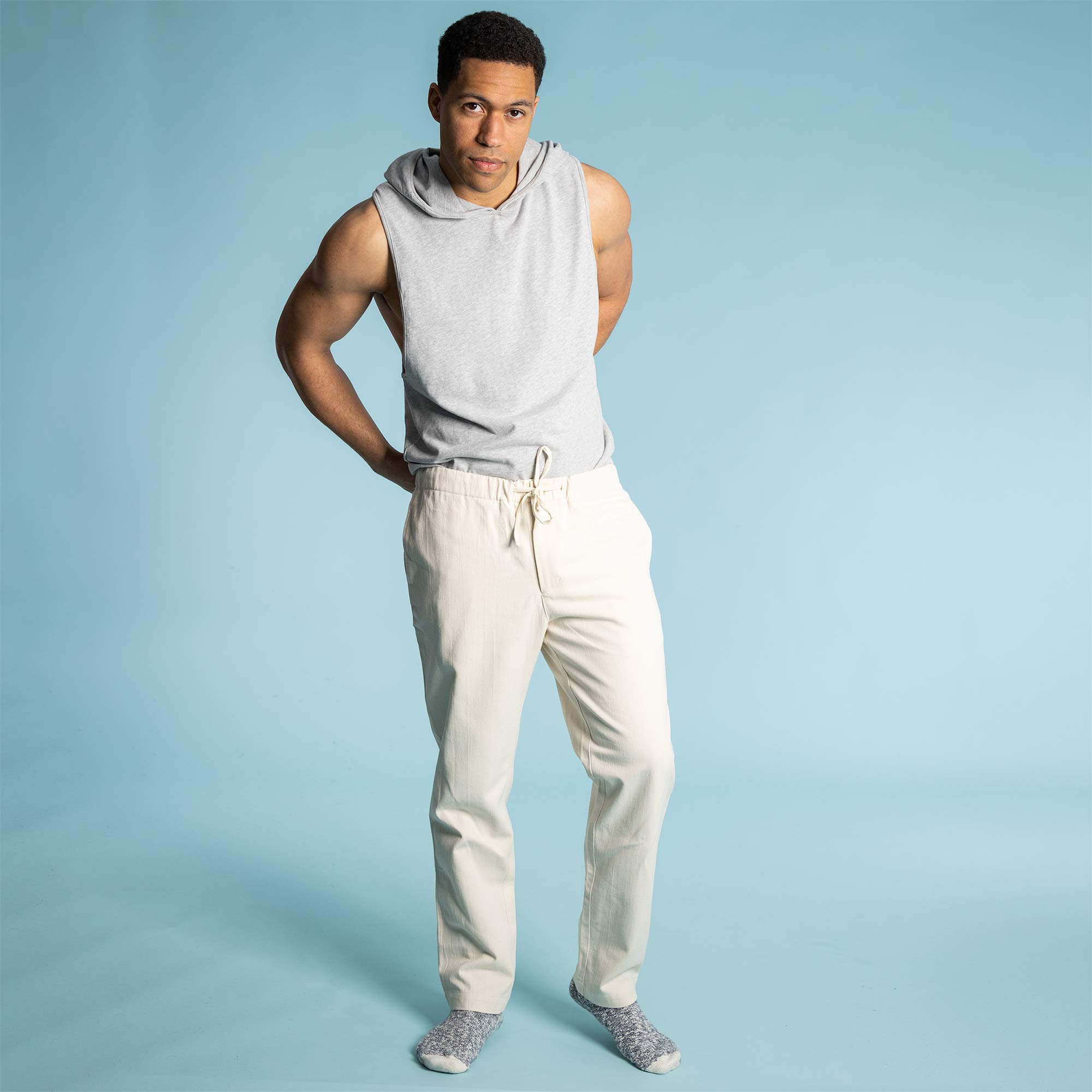 Cozy Joggers Organic Cotton Fleece Pants With Pockets Street Style  Sweatpants -  Norway