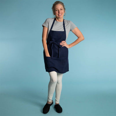 100% hemp apron