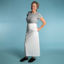 Load image into Gallery viewer, organic cotton bistro apron