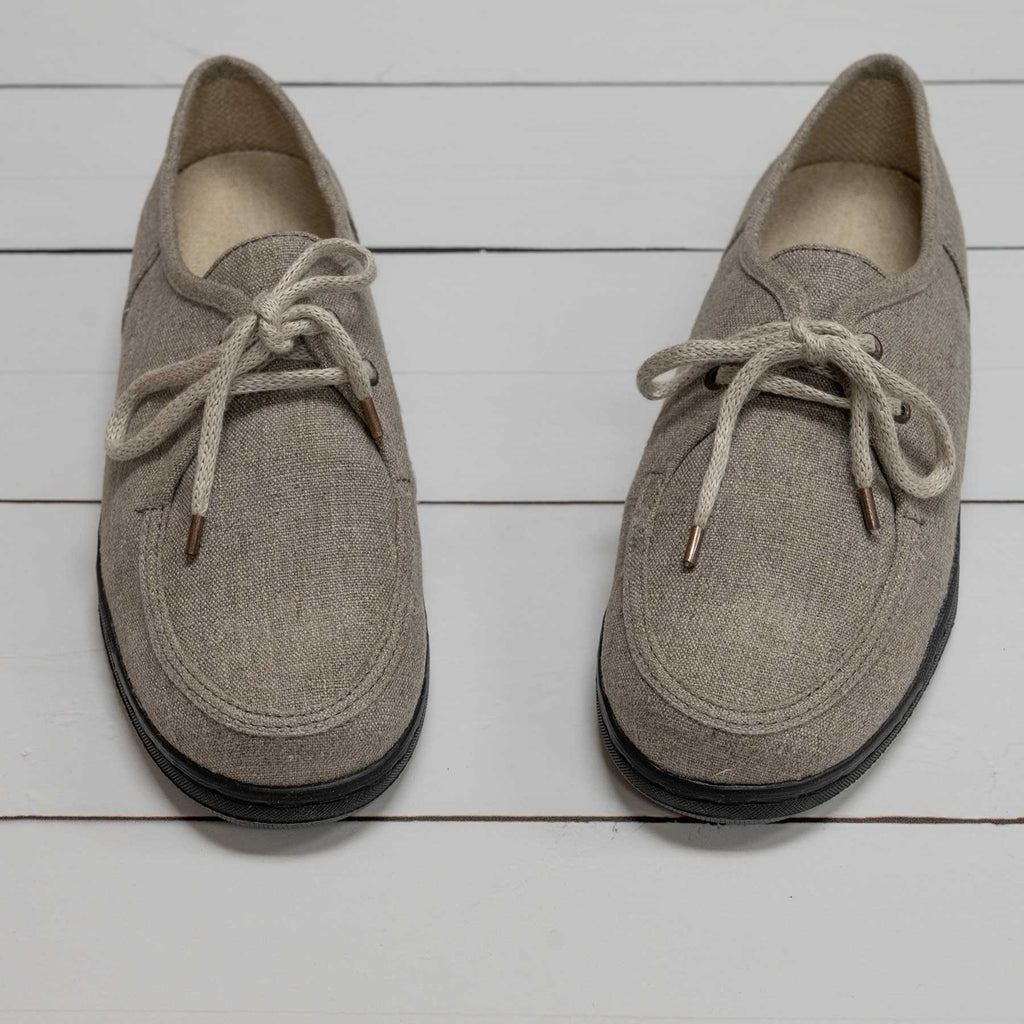 organic linen shoes