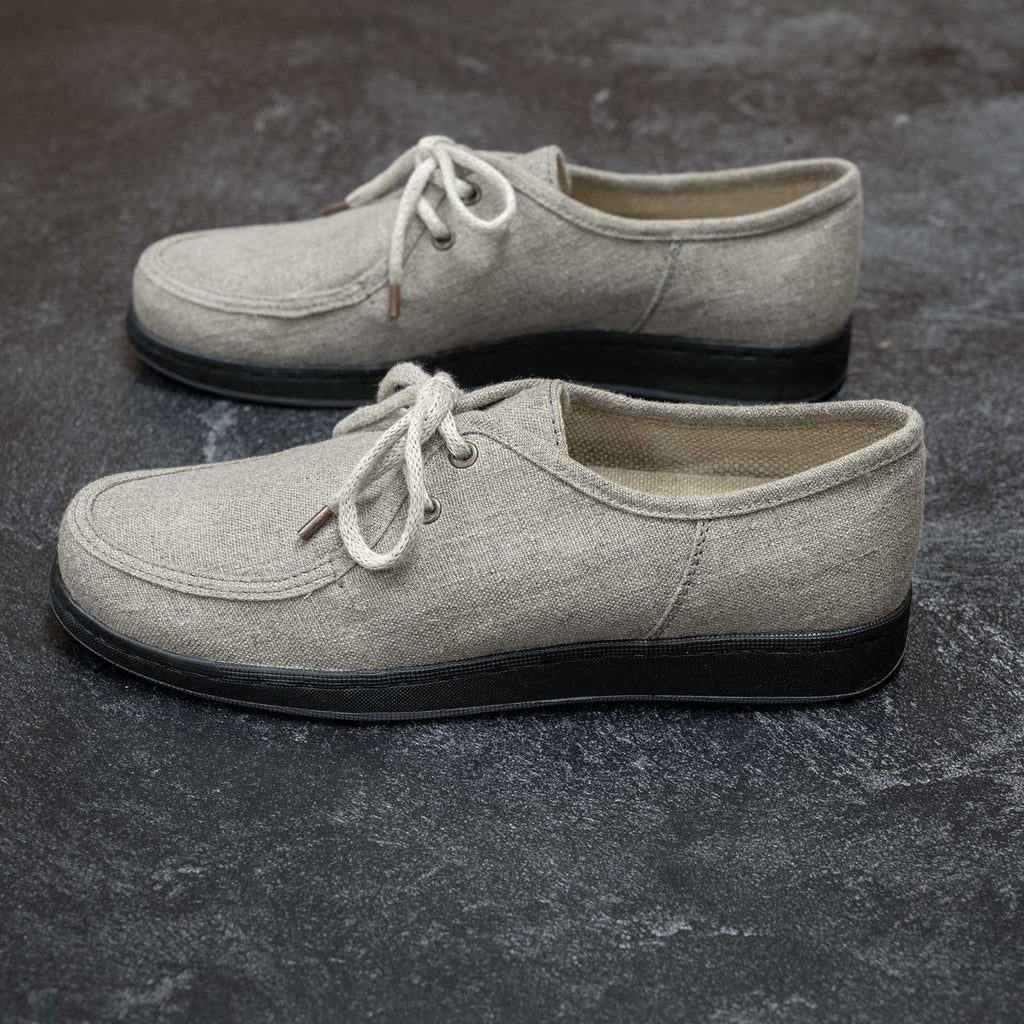 Handmade Linen Leather-Free Shoes Rawganique Handmade Linen Leather-Free Shoes Rawganique