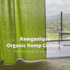 organic hemp curtain