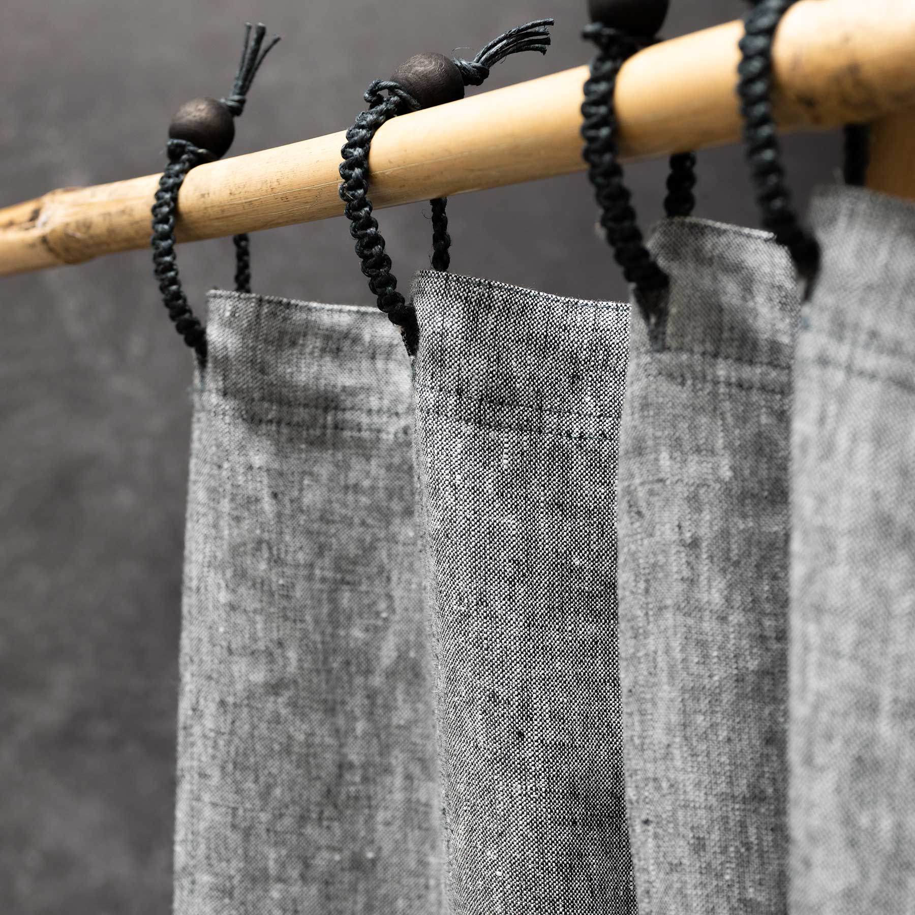 100 Organic Hemp Shower Curtain (Full Size) (PVCFree, ChemicalFree