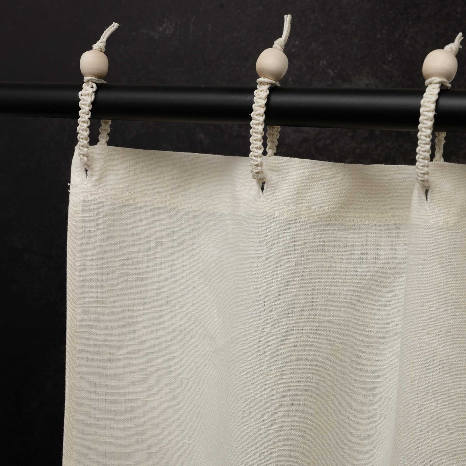 100 Organic Hemp Shower Curtain (Full Size) (PVCFree, ChemicalFree