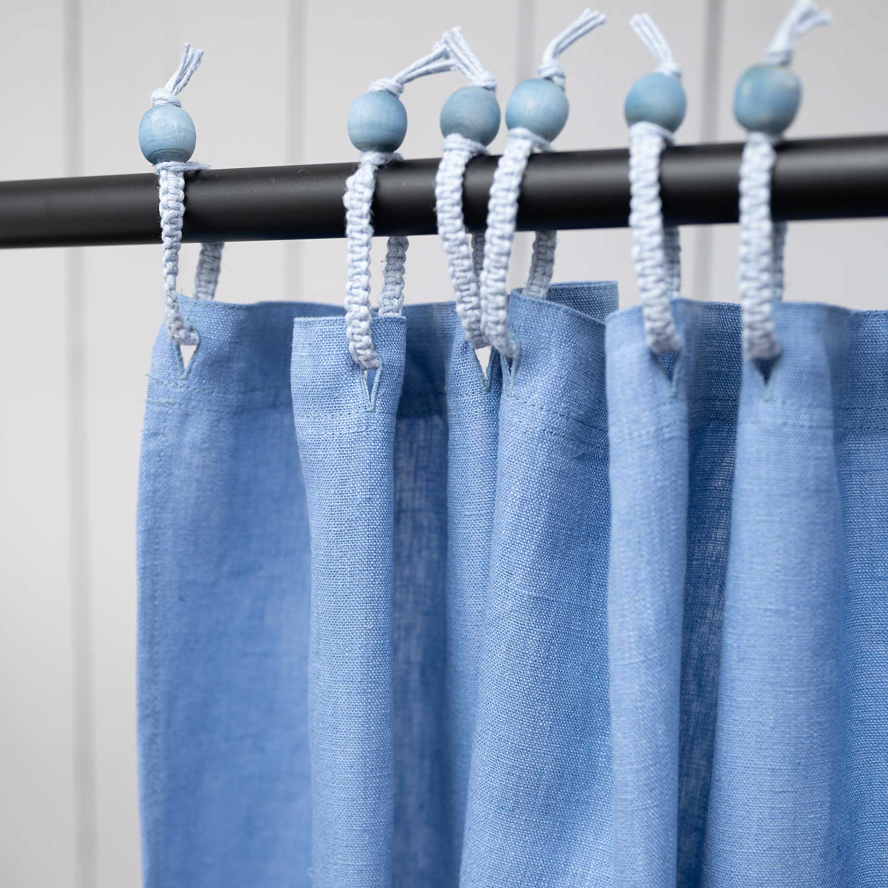 100 Organic Hemp Shower Curtain (Full Size) (PVCFree, ChemicalFree