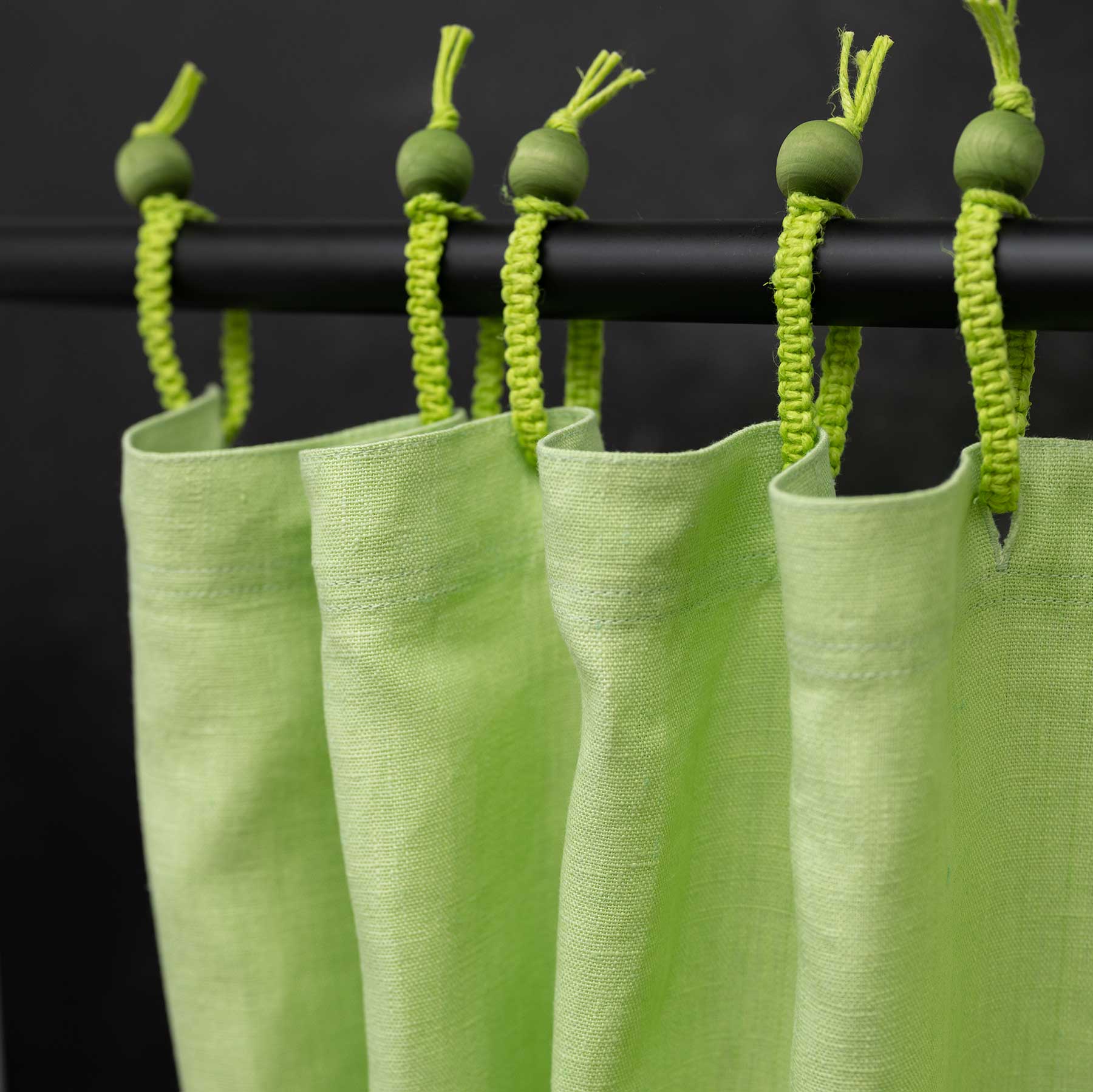 100 Organic Hemp Shower Curtain (Full Size) (PVCFree, ChemicalFree