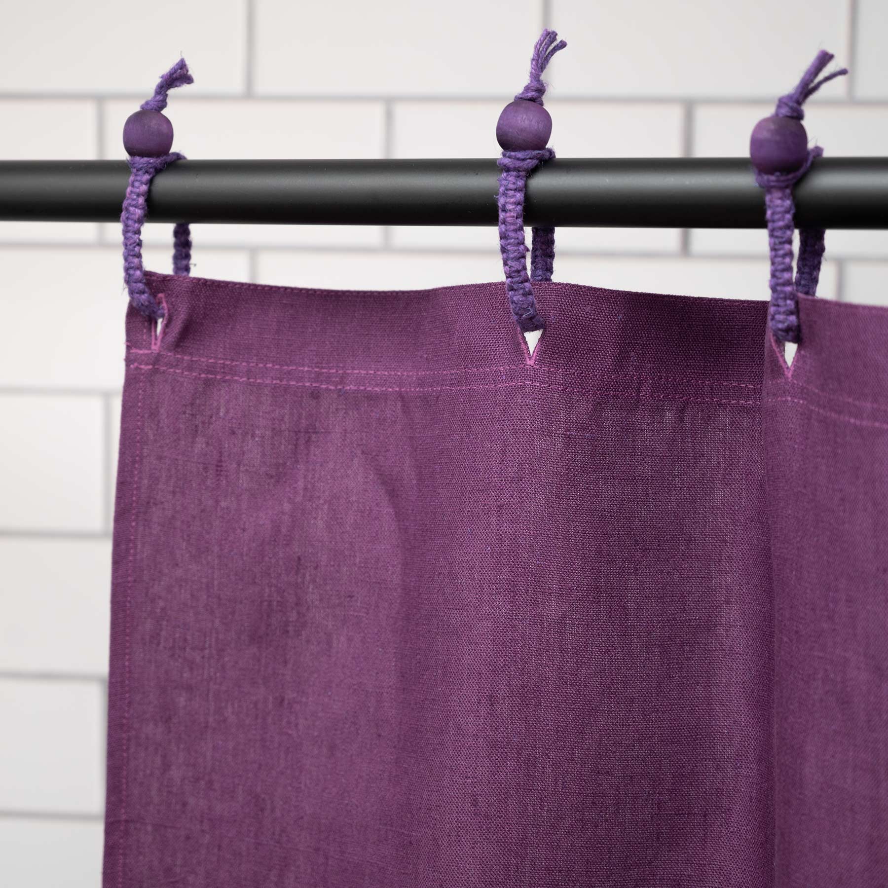 100 Organic Hemp Shower Curtain EcoFriendly Shower Curtain Rawganique