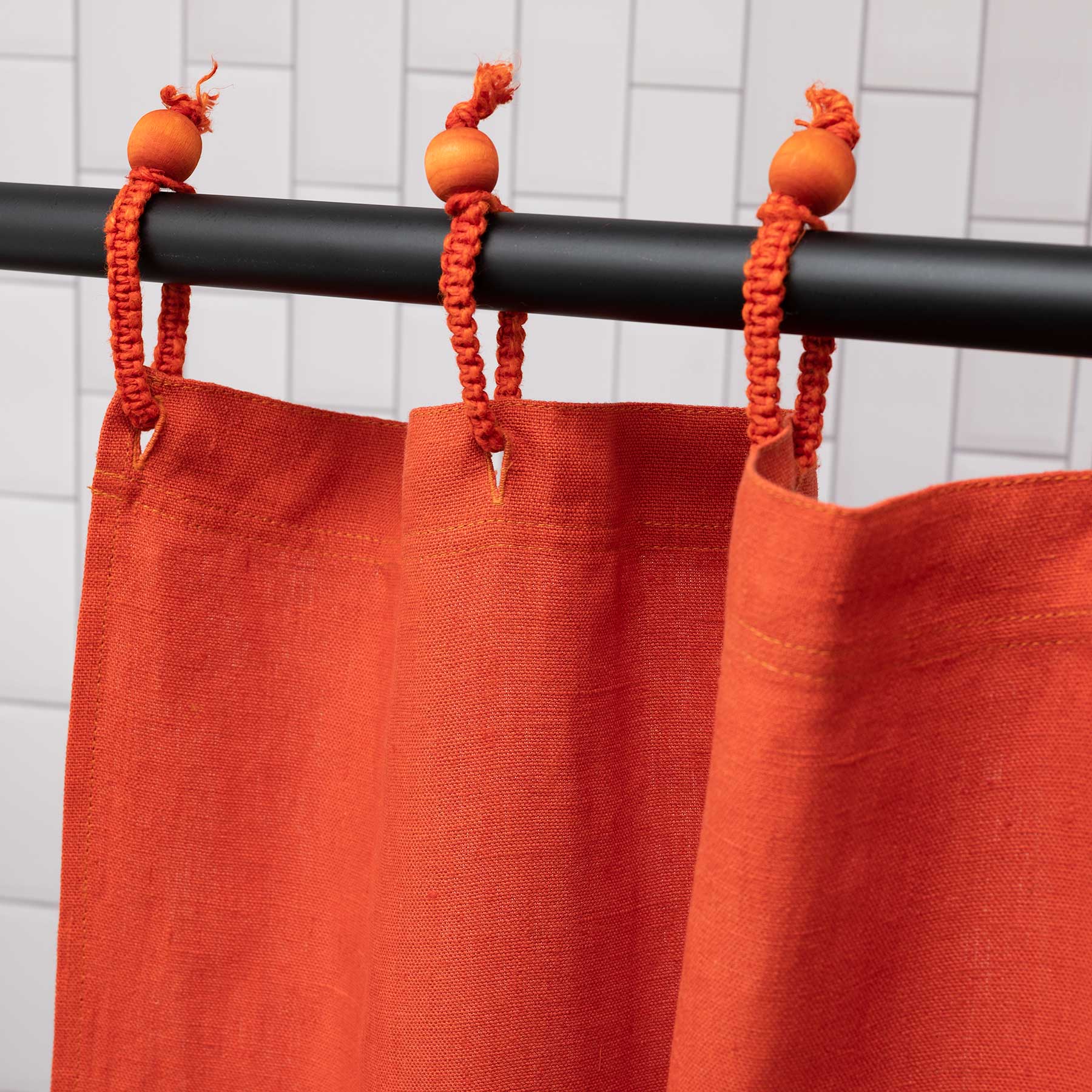 100 Organic Hemp Shower Curtain EcoFriendly Shower Curtain Rawganique