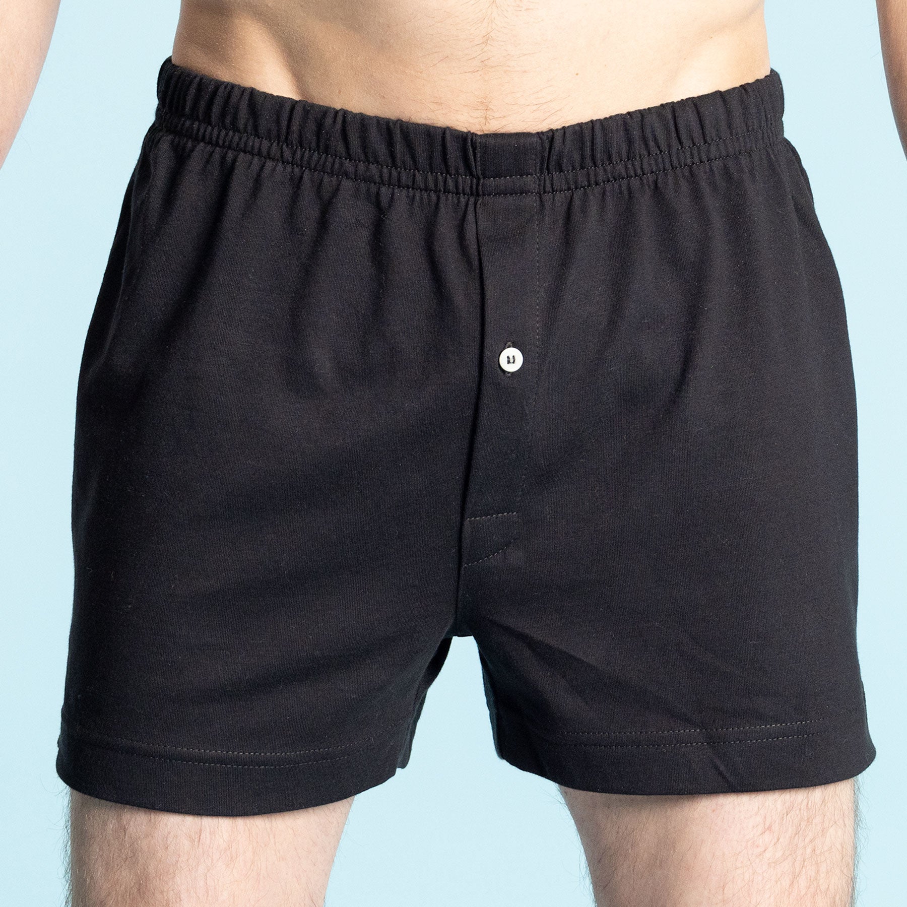 Organic Cotton Knit Jersey Boxers Underwear – Rawganique