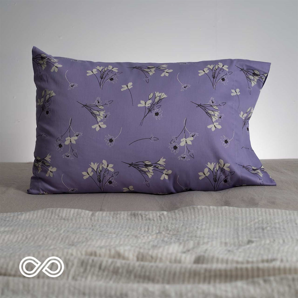 Printed Organic Cotton Sateen Pillowcases (USA)