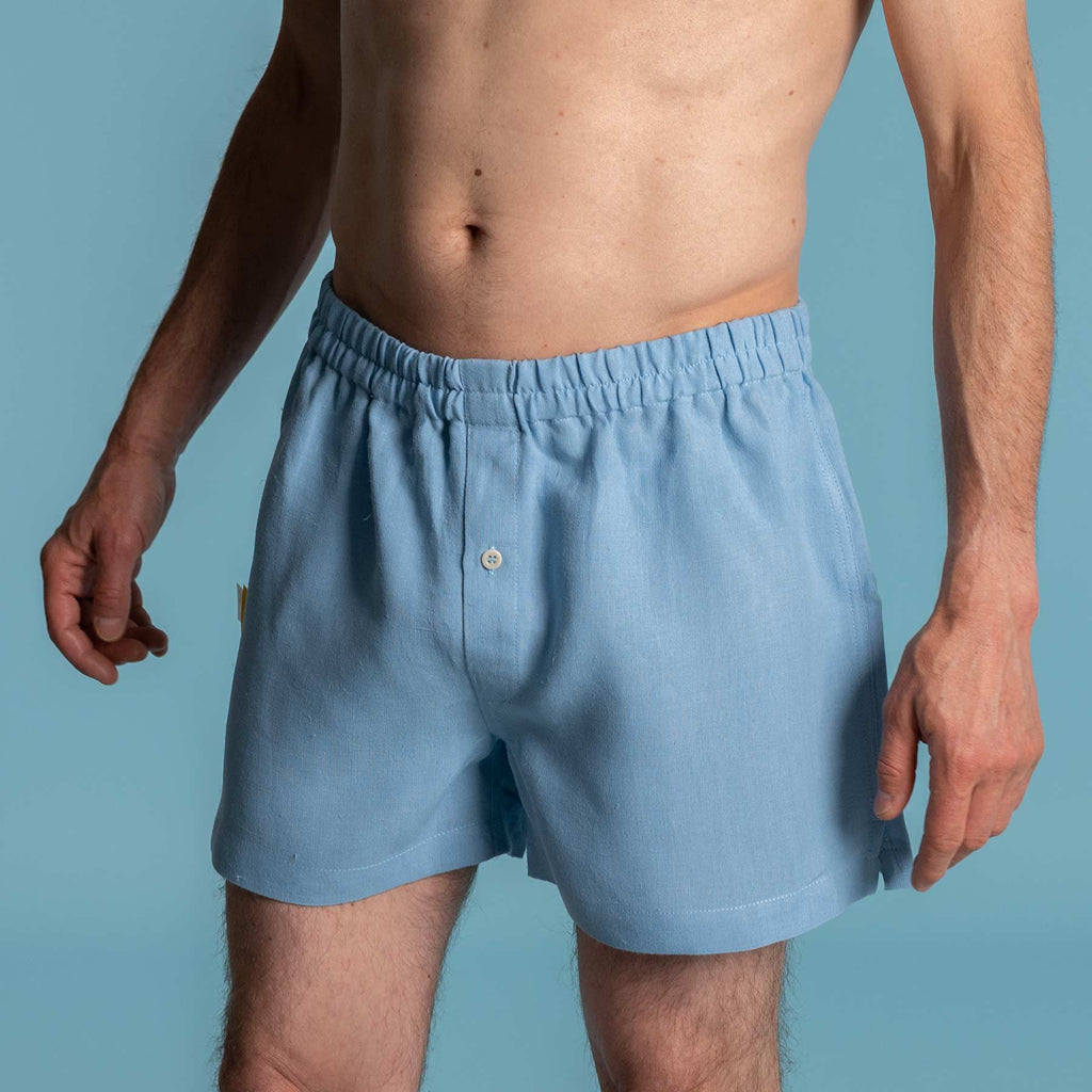 organic linen boxers