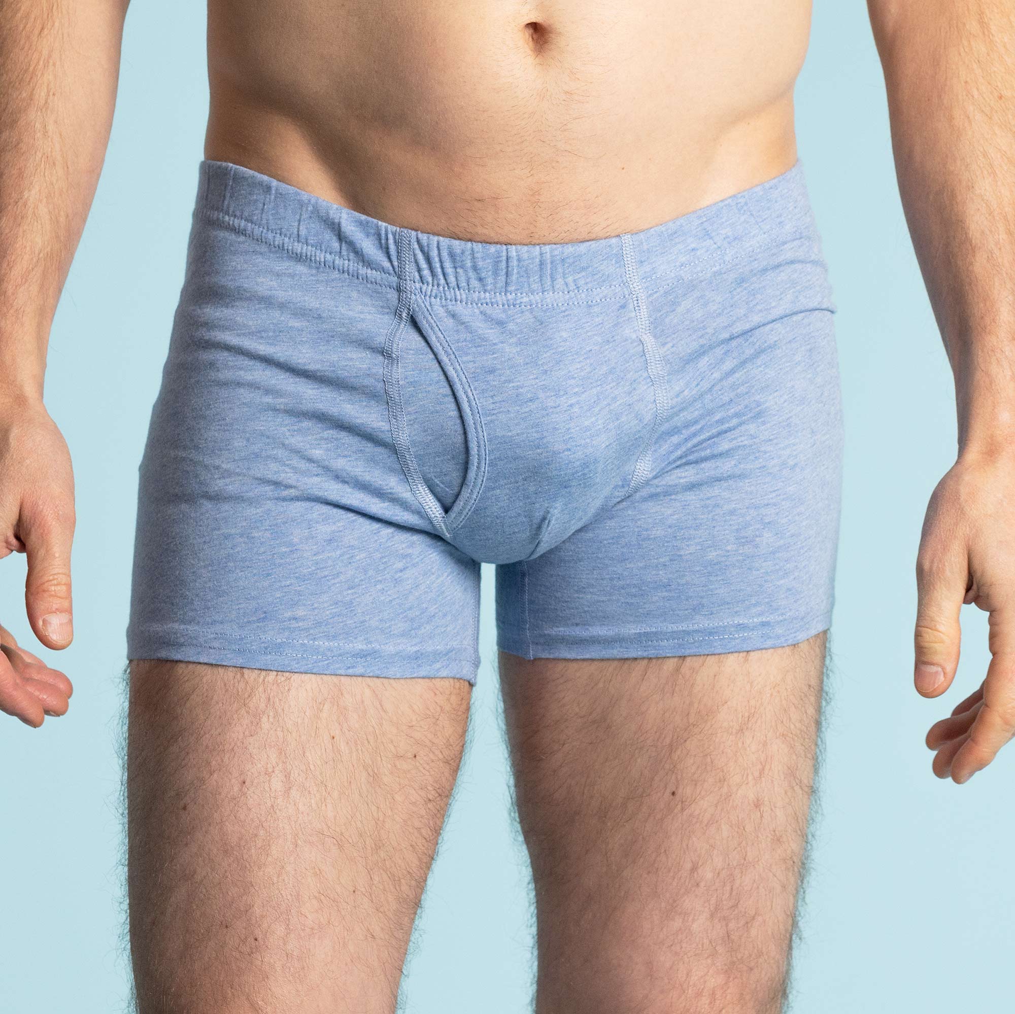 100% Organic Pima Cotton Fitted Boxer Briefs For Men – Rawganique