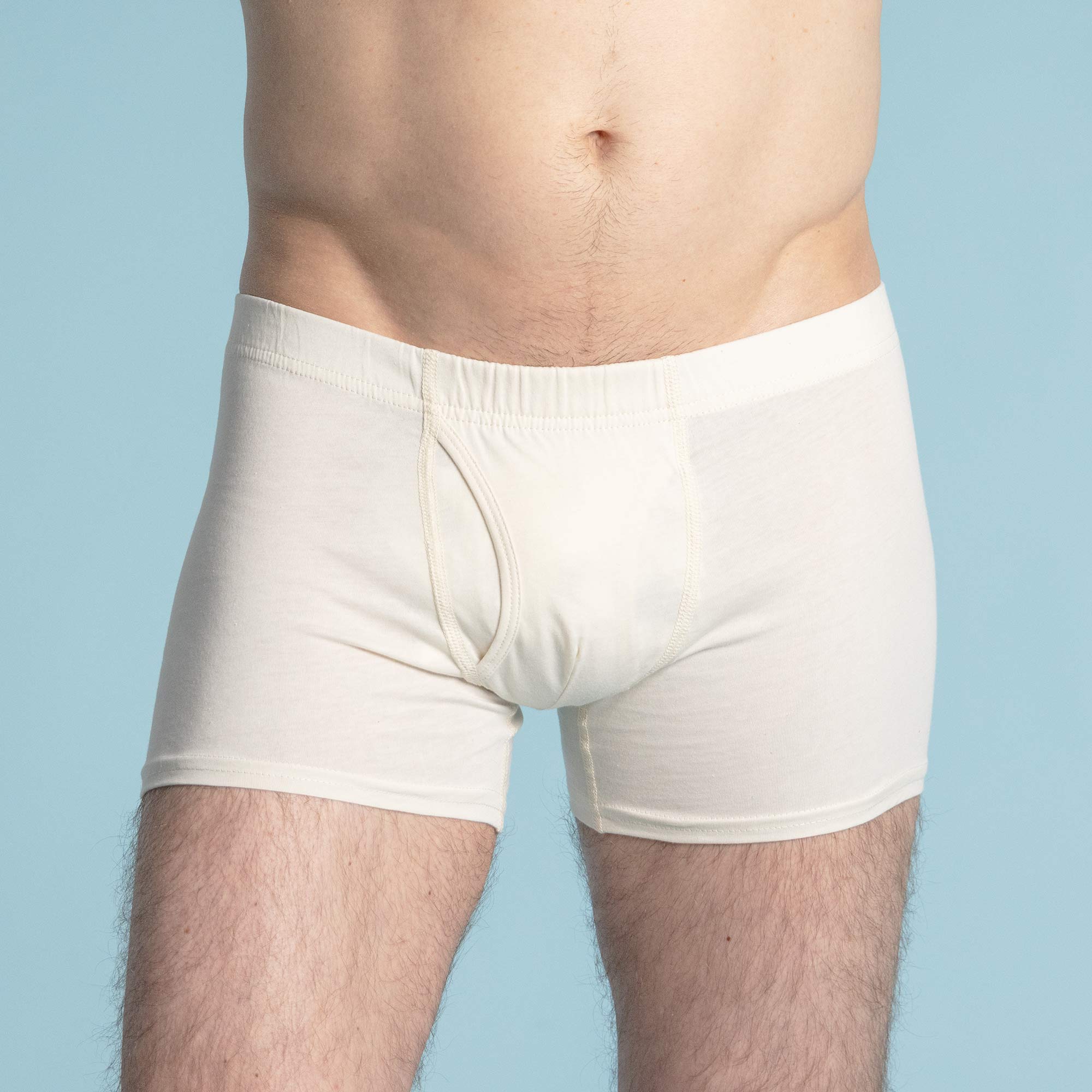 Fitted boxers in organic cotton