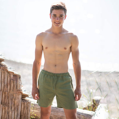 hemp beach shorts
