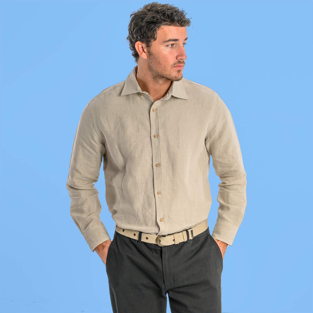 organic linen shirt