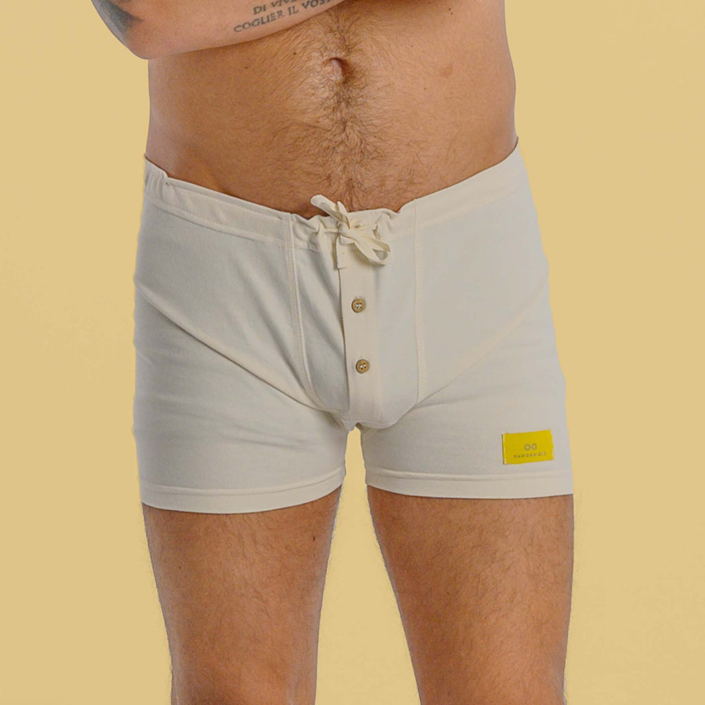 elastic-free organic cotton boxers