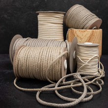 Load image into Gallery viewer, 6.4mm Hemp Braided Cords - 50m roll; ~164&#39;