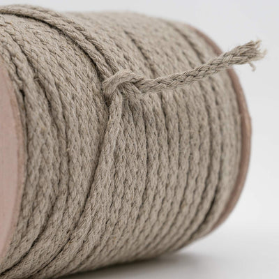3.5mm Hemp Braided Cord (50m roll; ~164') (100% Biodegradable)