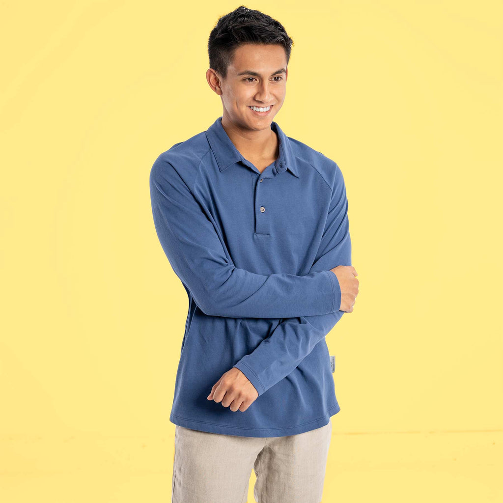 organic cotton polo shirt