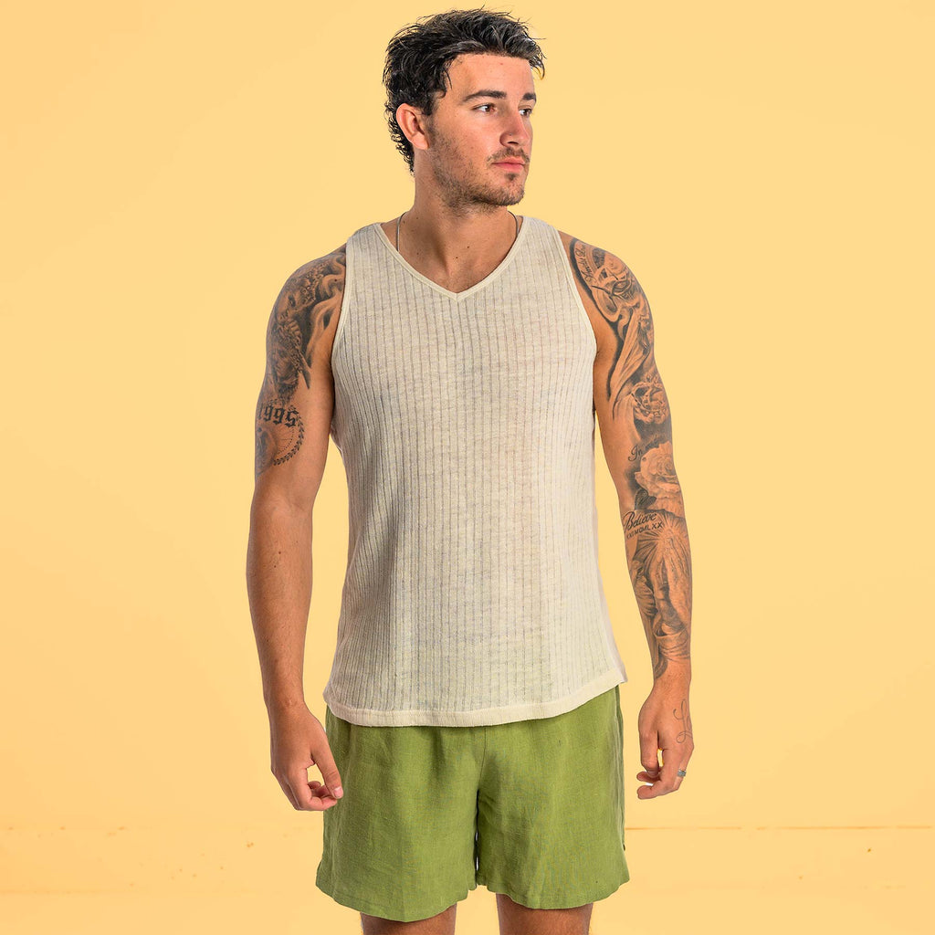 100% hemp tank top