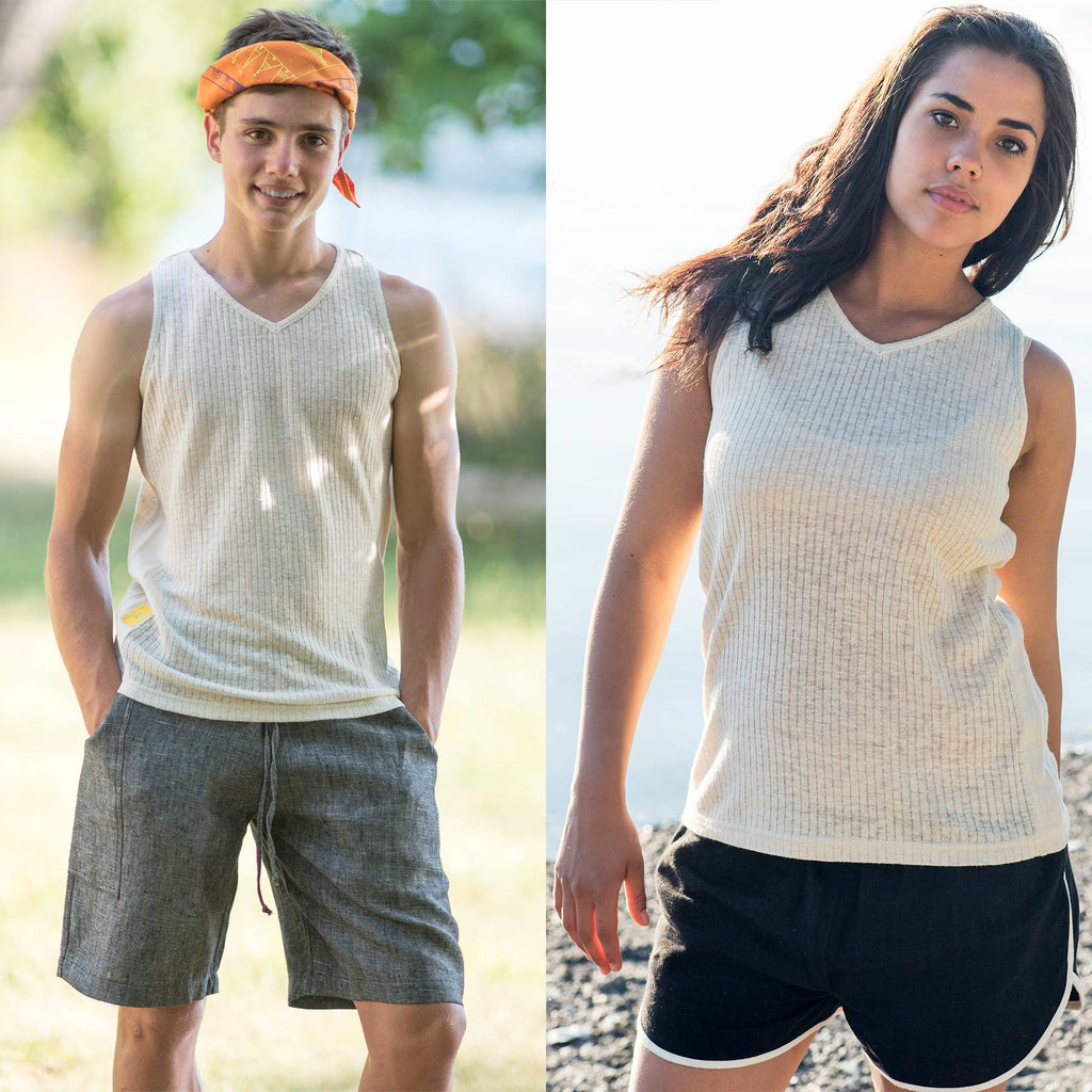 100% hemp tank top