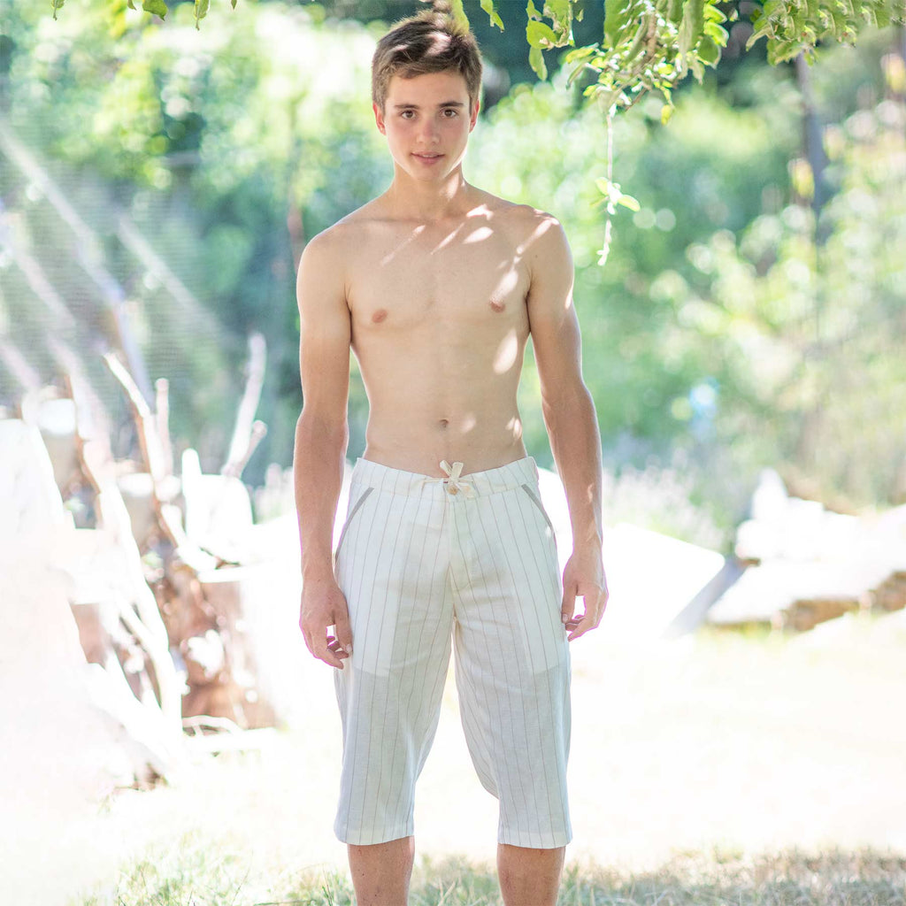 CANCUN Elastic-free Organic Hemp Dorm Shorts (Closeout - Final Sale)