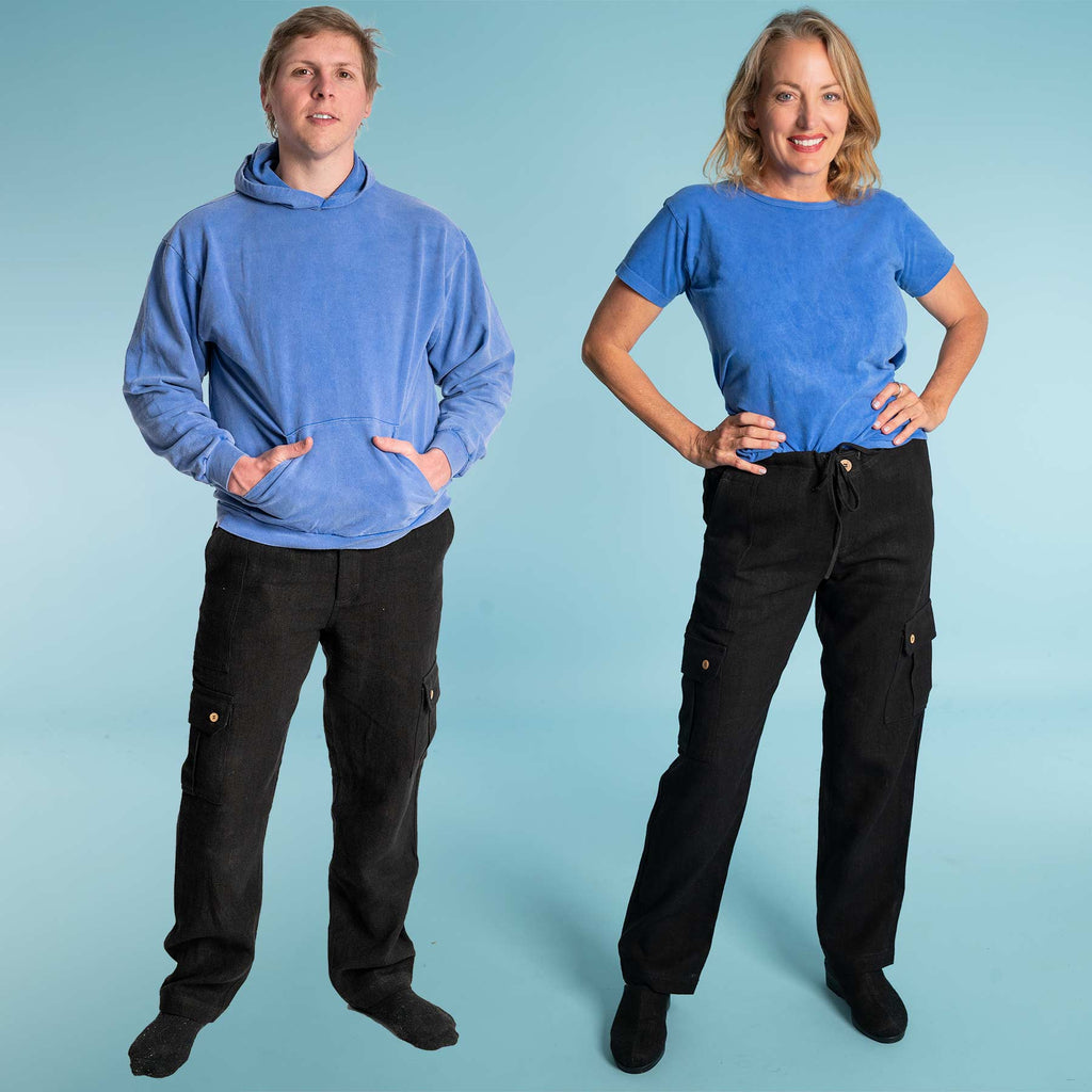hemp cargo pants