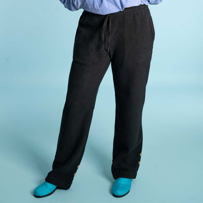 women's organic cotton fleece sweatpants