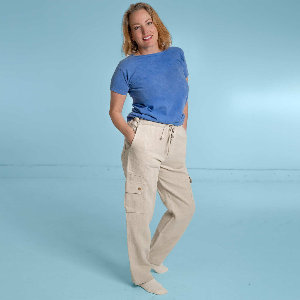 hemp cargo pants