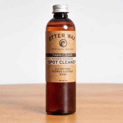 Castile soap canvas cleaner