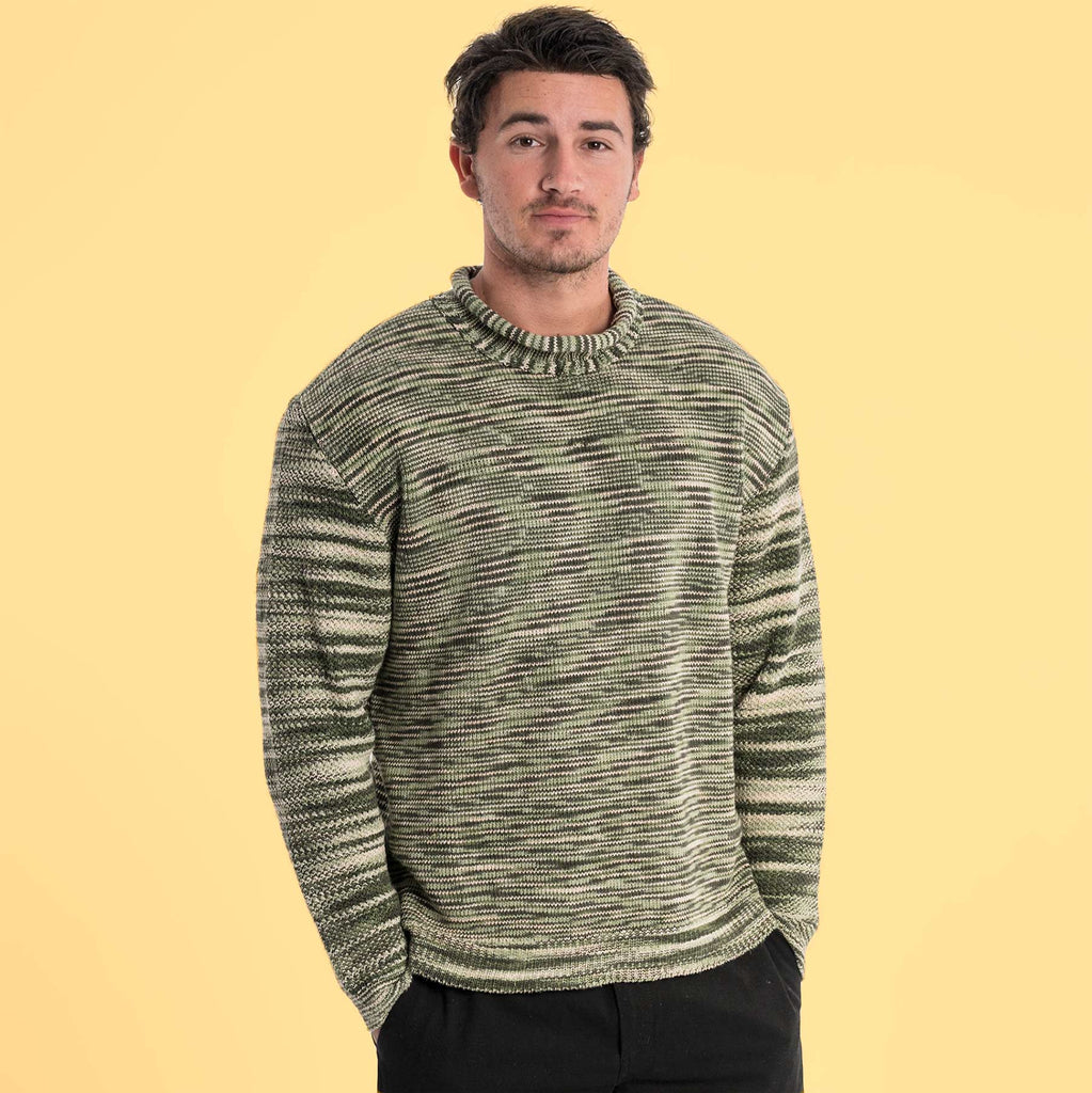 hemp roll neck sweater