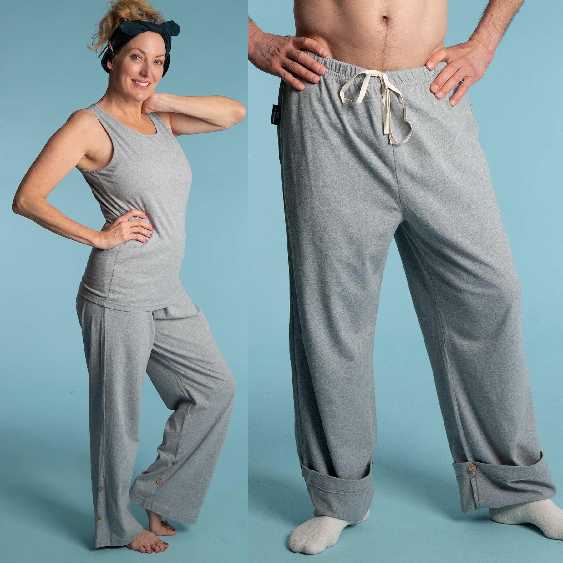 たぬき 希少 Prima Organic 100% Cotton Bio (Unisex; Bottoms Pajama Jersey Clothing
