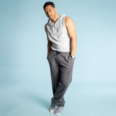 organic cotton fleece sweat pants