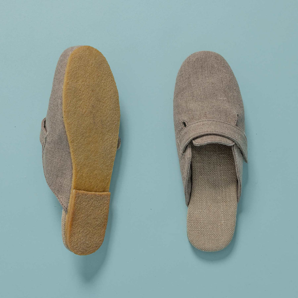 linen sandals