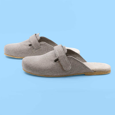 organic linen slippers