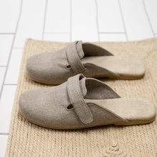 Load image into Gallery viewer, linen house slippers