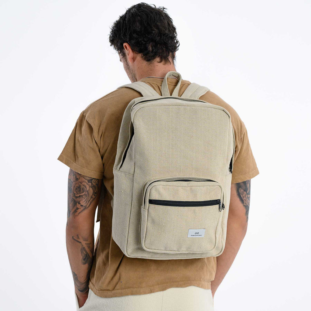 hemp commuter backpack