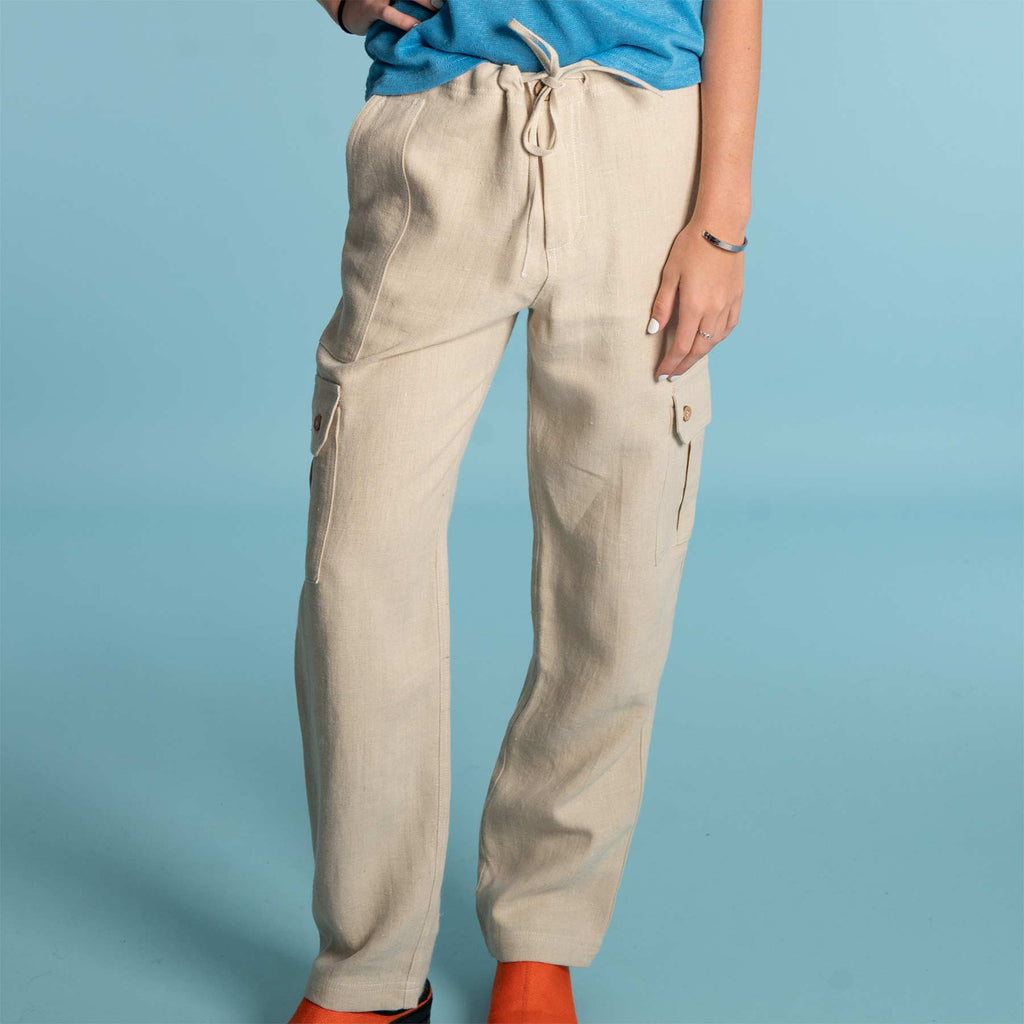 hemp cargo pants