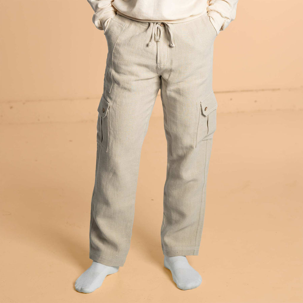 hemp cargo pants