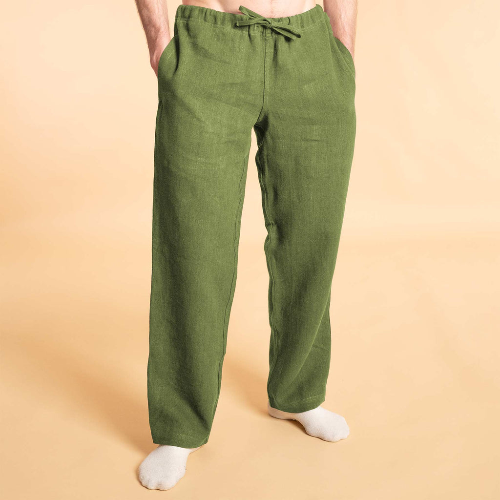 hemp beach pants