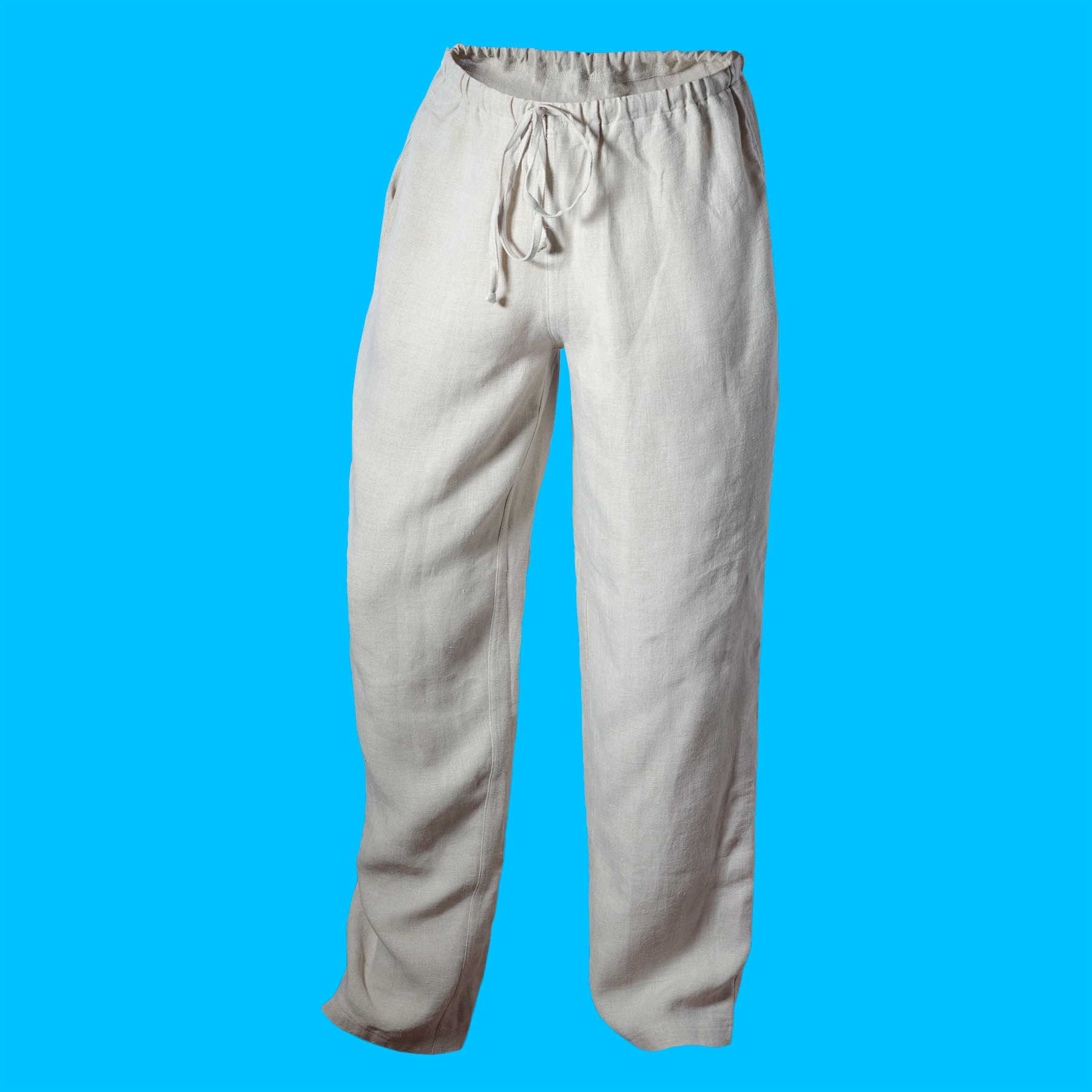 100% Organic Hemp Leggings Lounge Pants (Breathable; Non-Confining