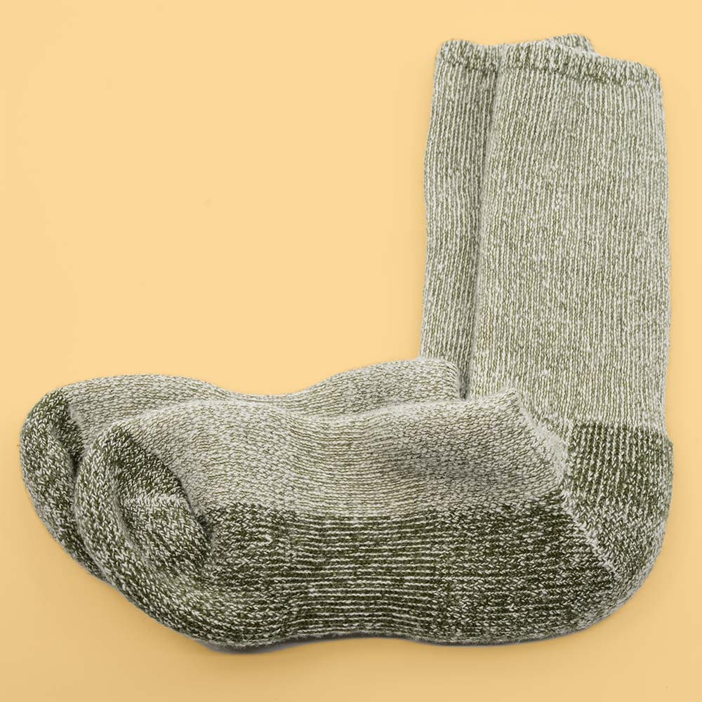 Certified Organic Wool Mountain Hiker Socks Made in USA – Rawganique
