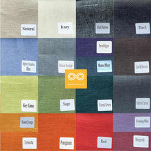 Load image into Gallery viewer, Swatch Book 6: Woven Hemp Fabric in 19 Colors (2 Booklets) (Interior Design)