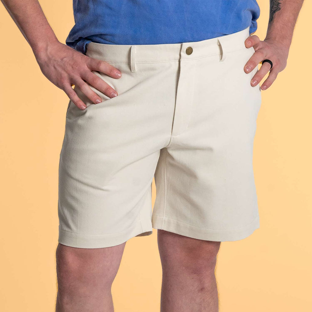 100% organic cotton shorts