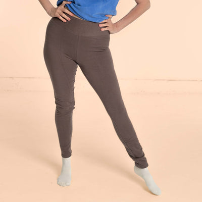 CINDY Organic Cotton Stretch Fleece Leggings (97% Biodegradable) (Discontinued)