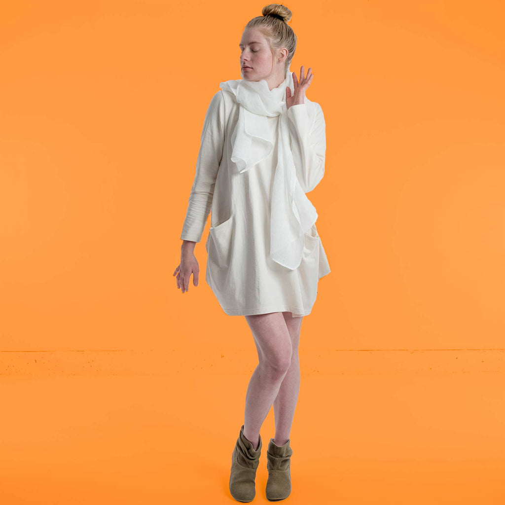 100% Organic Cotton Tunic Dress (Chemical-Free; Plastic-Free) – Rawganique