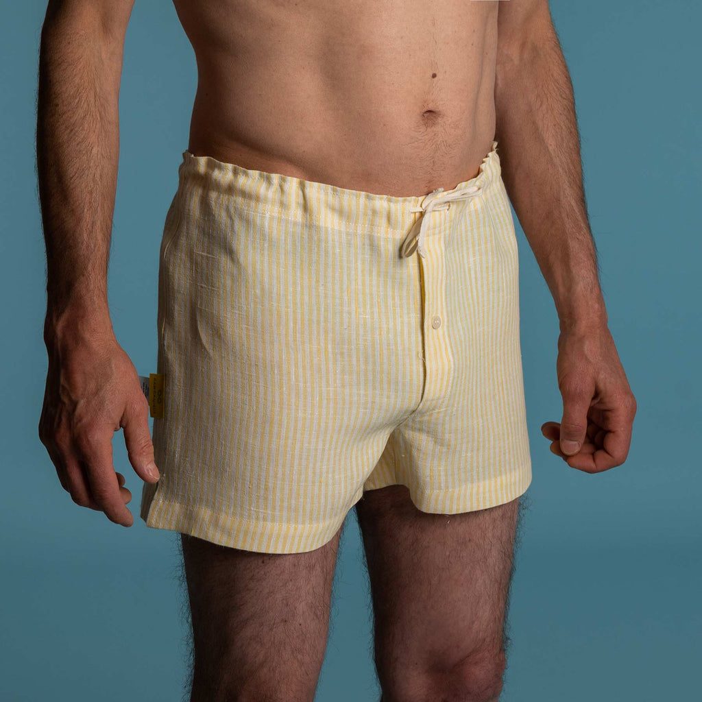 Boxers With Draw String 100% Organic Hemp Drawstring Boxers (Elastic-free, Latex-Free) – Rawganique