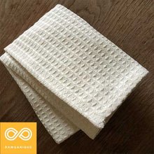 Load image into Gallery viewer, BALMORAL Hemp Honeycomb Woven Dish Towel (10.5&quot;x10.5&quot;)