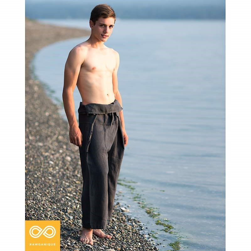 Authentic Thai Fisherman Pants extra thick Cotton Size M-L